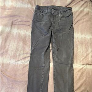 American Eagle Outfitters Men's Charcoal Jeans